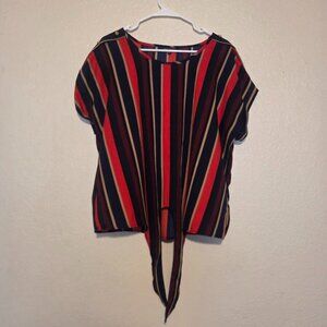 New Glory Women's Striped Dress 1x